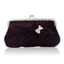  Silk Shell With Rhinestone/ Bowknot Evening Handbags/ Clutches More Colors Available