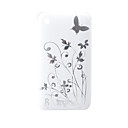Cartoon Transparent Edge Protective PVC Case Cover for iPhone 3G/3GS (White)