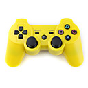 Rechargeable USB DualShock 3 Wireless Controller for PS3 (Yellow)