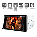 7 inch digitaal scherm 2 din auto dvd-speler ondersteunt gps ipod bluetooth tv pip stuurbediening