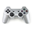 Rechargeable USB DualShock 3 Wireless Controller for PS3 (Silver)