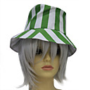 Capless Short Hign-temperature Resistance Lovely Shiny Grey Costume Party Wig
