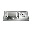 29 pulgadas de acero inoxidable, fregadero de la cocina bajo cubierta (plato único)