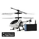 Elicottero 777-172 a 3 canali con Gyro comandato con iPhone/iPad/iPod Touch - Bianco