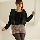 ts piecred tweed mini-saia