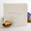 Folded Thank You Card - Graceful Vintage(set of 50)