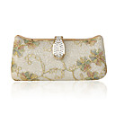 Satin With Rhinestone/ Glitter Evening Handbags/ Clutches More Colors Available