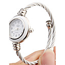 Orologio al quarzo, con cinturino in metallo - Quadrante Bianco