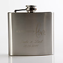 personalizado metal 5-oz frasco - todo lo que necesitas es amor