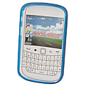  Protective TPU Translucent Case for Blackberry 9900 (Dark Blue)