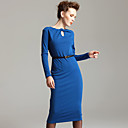 TS Vintage Style Twist Midi Sheath Dress (2 Colors)