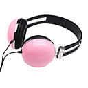 Estéreo de 3,5 mm para auriculares rosa linda