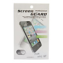LCD Screen Protector mit Reinigungstuch für htc g7/desire