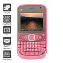 f7 - triple sim 2,0 inch QWERTY-toetsenbord mobiele telefoon (dual camera, tv, bluetooth)