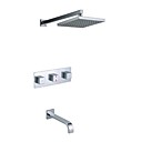 Contemporary Shower Faucet with 8 inch Shower Head