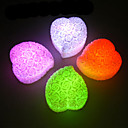 que cambian de color rosa corazón de luz LED