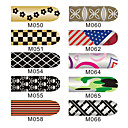 16pcs nail art folie armor wraps patch stickers manicure