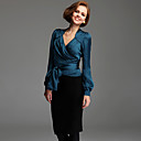 ts vintage lantaarn mouw strikje blouse overhemd