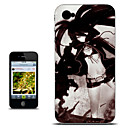 Black Rock Shooter Black Version Anime Case for iPhone 4/4s