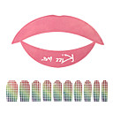 5 Pcs Lip Tattoo and 10 Pcs Nail Stickers