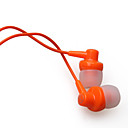 Noise Isolation In-Ear Stereo Earphones(Orange 3.5mm Jack / 112cm Cable)