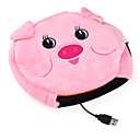 usb feliz la mano de cerdo al estilo más cálido y el mouse pad (rosa)