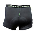 santic - mens coolmax material cykla kort med kudde