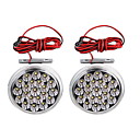 voiture diurne lumière / léger brouillard (2 pièces, 21 LED)