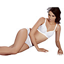 Cotton With Stripe Demi Cup  Lightly Lined Teenager School Wear Underwear Set More Colors