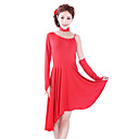 Ballroom Dancewear Polyester Latin Dance Dress For Ladies