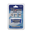  900mAh 1.2V Ni-MH rechargeable (2 x AAA)