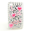 Protective Back Case with Crystals for iPhone 3G/3GS (I Love You)