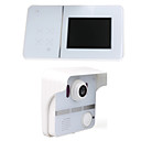 3.5 Inch TFT-LCD Color Video Door Phone with Touch Button + Pinhole Camera