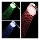 3.35-inch 5–LED Shower Head (Plastic, Chrome Finish)