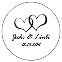 Personalized Favor Stickers - Sweetheart (pack of 90)