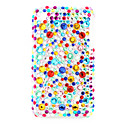 Protective Back Case with Crystals for iPhone 3G (Colorful)