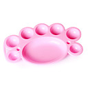 Nail Art Palette Paint Dish Nail Art Tools For Nail Salon (Random Color)