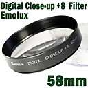 emolux 58mm close up (+8) filter