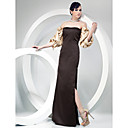 Taffeta Sheath/ Column Strapless Floor-length Evening Dress inspried by Ashley Olsen