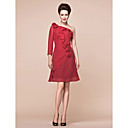 A-line One Shoulder Knee-length Chiffon Mother Of The Bride Dress