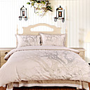 Silver Tree Full 4-piece Duvet Cover Set