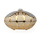 Silk With Gold Hardware Clutch/Evening Bag (More Colors)