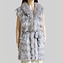 Genuine Raccoon/Rabbit Fur Vest
