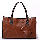 Fashion Lady's PU Handbag With Zipper Bag