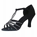 maßgeschneiderte Satin mit Strass Latin / Ballsaal Performance Schuhe (weitere Farben)