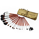 Professional Brush Set With Dark Lovely Pouch(18 Pcs)