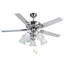 5 - Blade Two - Way Mode Ceiling Fan with 5 Lights in 3 Speed