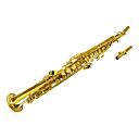 Soprano Saxophone Gold Lacquer