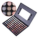88 colores de maquillaje de ojos sombra de la placa