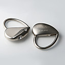 Personalized Heart Key Ring With Rhinestones (Set of 4)